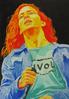 2011 Eddie Vedder Commission acrylic on illustration board 24x36in